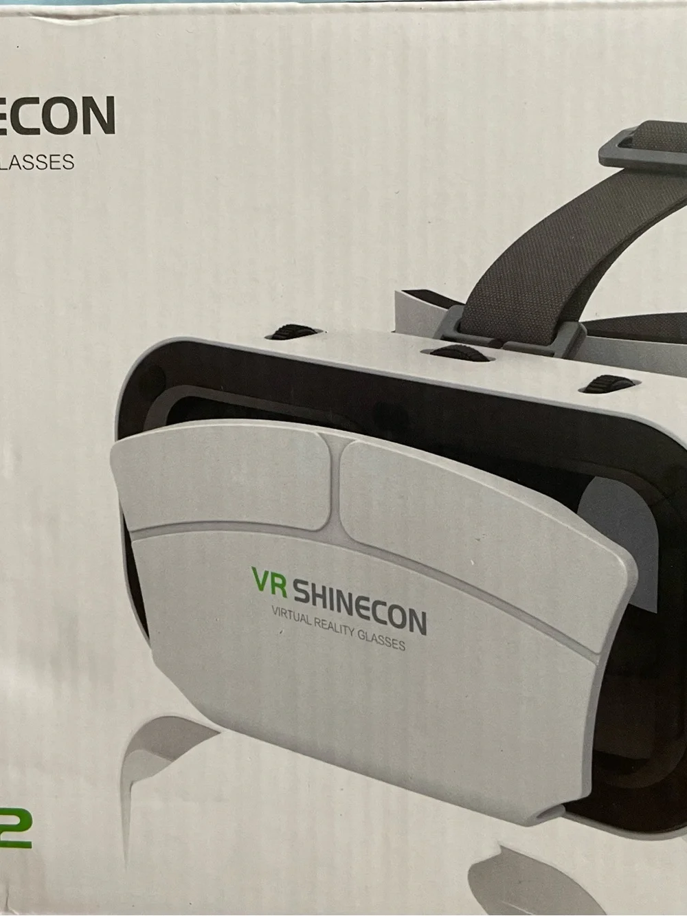 Smartphone VR Headset – White and Black